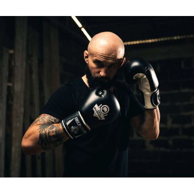 45. 10oz Boxhandschuhe - Klassisch Weiß - Origin Series