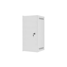 LANBERG Wandregalschrank 10" 12U 280x310 GRAU, Metalltüren (zerlegt verpackt) WF10-2312-00S