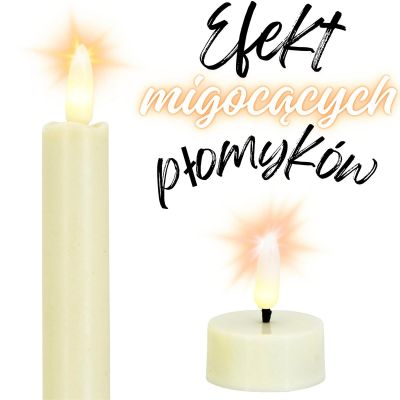 4. KERZENSET, 9-TEILIG