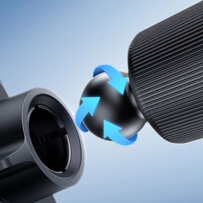 6. Baseus Metal Age Go Autohalterung für Lüftungsschlitze mit Schwerkraftmechanismus – grau