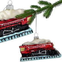 GLAS-FORMORNAMENT POLAREXPRESS SASKA GIFT & DECOR