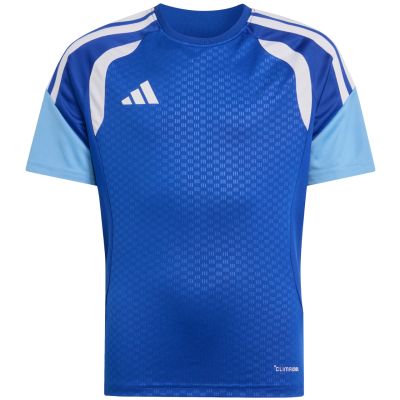 2. adidas Tiro 26 Wettkampf-Trainings-T-Shirt für Kinder, Blau/Hellblau KA7602