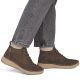 12. Rieker 50910-25 braune, gefütterte Damen-Ankle-Boots