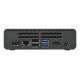 5. Shuttle Nano PC NE10N, Intel N 100, 1x HDMI, 1x DP, 6x USB, 1x LAN, lüfterlos, 24/7-Dauerbetrieb, inkl. VESA, 0,6 l PC, Mini-PC-Barebone, Intel SoC, DDR4-SDRAM, PCI Express, Serial ATA, 65 W