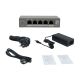 6. LevelOne PoE+Switch 3xGE PoE/1xHi-PoE 60W unmanaged Kunststoff