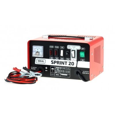 SPRINT 20 Ladegerät, Ladespannung: 12/24 V IDEAL, Ladestrom: 20 A, Versorgungsspannung: 230 V, Batterietyp: Ca/Ca