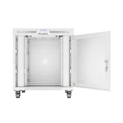18. LANBERG LCD-Standschrank 19" 15U 800x1000 GRAU PERFORATIONSTÜR (FLACHVERPACKT)