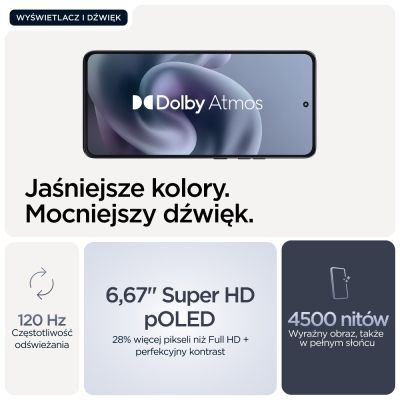 8. Motorola Moto G86 5G Smartphone, 16,9 cm (6,67 Zoll), Dual-SIM, Android 15, USB Typ-C, 8 GB RAM, 256 GB interner Speicher, 5200 mAh Akku, Dunkelblau