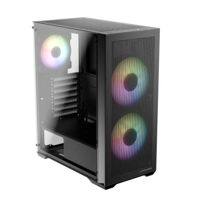 11. LC-Power LC-717B-ON Midi-Tower-Computer-Sicherheitshalterungen Weiß