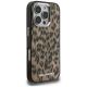 4. Karl Lagerfeld IML Leopard Pattern MagSafe Case für iPhone 16 Pro Max - Braun