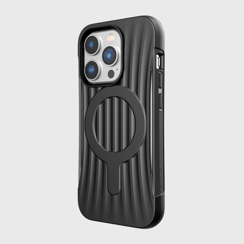 7. Raptic X-Doria Clutch Case iPhone 14 Pro mit MagSafe Rückseite schwarz