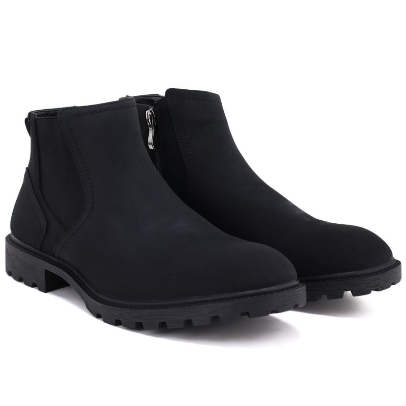 4. Herren-Chelsea-Boots, hoch, ungefüttert, schwarz, Vanhorn WN32307