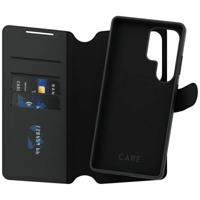 4. CARE by PanzerGlass Feature Tango 2in1 Wallet Case für Samsung Galaxy S25 Ultra - Schwarz