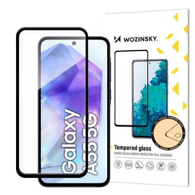 Wozinsky superbeständiges Vollkleber-Hartglas für den gesamten Bildschirm des Samsung Galaxy A56 / A36