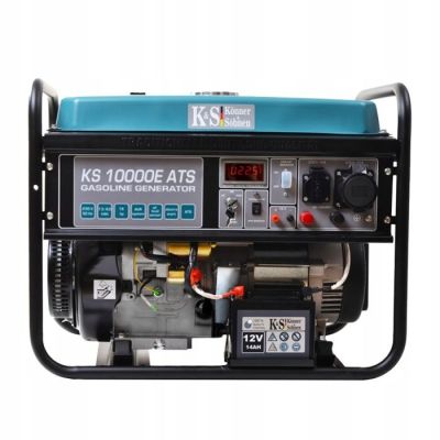 2. Könner & Söhnen KS 10000E ATS Generator 7500 W 25 l Benzin Schwarz, Marine