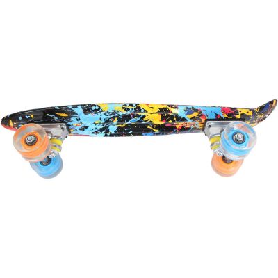 12. PLASTIK-SKATEBOARD 22 ZOLL ENERO GRAFFITI LED 1030845