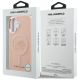 8. Karl Lagerfeld MagSafe iPhone 16 Hülle mit Initialen und Metalllogo – Pink