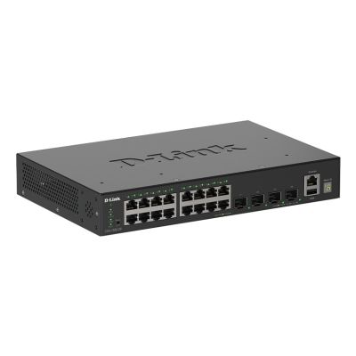 2. D-Link DGS-1530-20/E Managed L2 Gigabit Ethernet (10/100/1000) Netzwerk-Switch Schwarz
