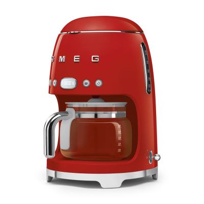 4. SMEG Kaffeemaschine Modell DCF02RDEU rot