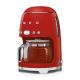 4. SMEG Kaffeemaschine Modell DCF02RDEU rot
