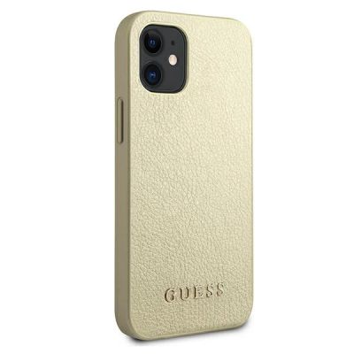 4. Guess GUHCP12SIGLGO iPhone 12 mini 5.4" Gold/Gold Hardcase Iridescent