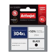 Activejet AH-304BRX Tinte (ersetzt HP 304XL N9K08AE; Premium; 20 ml; Schwarz)