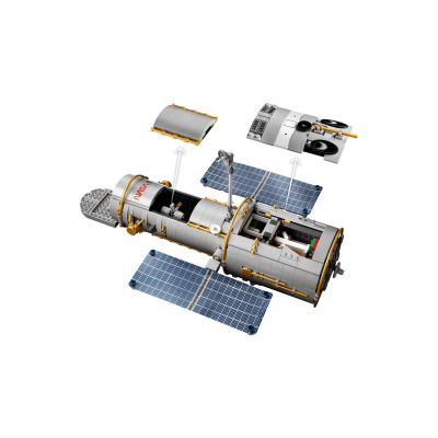 5. LEGO Icons 11382 - Hubble-Weltraumteleskop