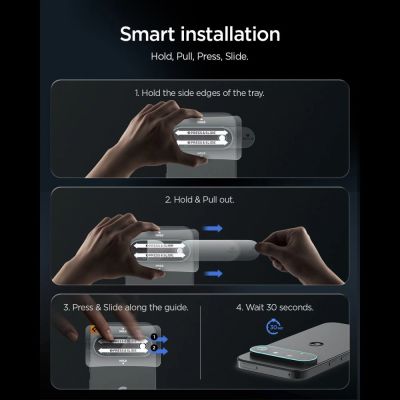 9. Spigen Optik Pro HD 2er-Pack Displayschutzfolie aus gehärtetem Glas für Google Pixel 11 Pro