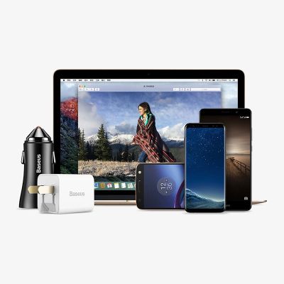 17. Baseus Mini USB-C-zu-USB-A-Adapter – Schwarz