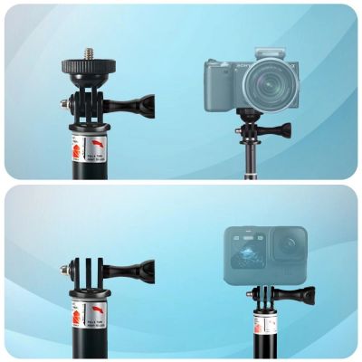 2. Tech-Protect GA100 Monopad- und Selfie-Stick-Halterung für GoPro / DJI – Schwarz