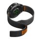 4. Spigen Athlex Airna Garmin Schnellverschluss-Armband 22 mm – Schwarz und Orange