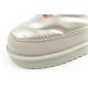 15. D.Franklin Damen Schneestiefel Winter Modische Isolierte Stiefeletten Silber