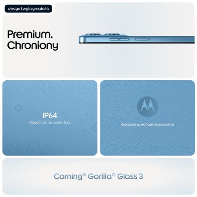 9. Motorola Moto G17 8/128GB PANTONE Alaskan Blue