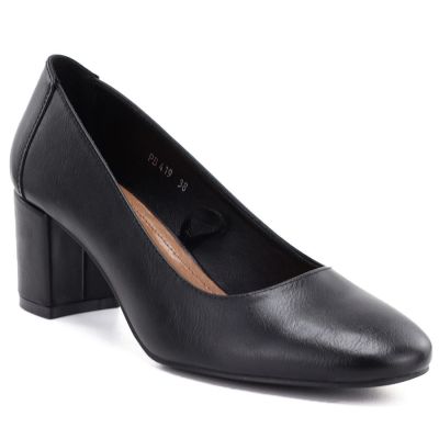 13. Damen-Lederloafer in Schwarz Sergio Leone MK25112-S