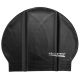 Aqua-Speed Soft Latex Badekappe in schwarz