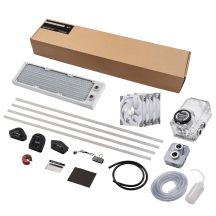 PHANTEKS Glacier EZ-Fit 360 D30-KIT, Wasserkühlungs-Kit – Weiß