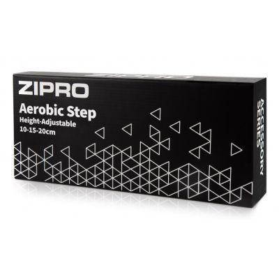 6. ZIPRO 5901793678627 Aerobic-Stepptisch, Schwarz, 250 kg, Höhenverstellbar