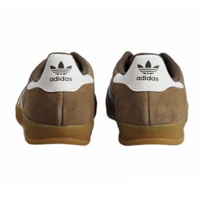 10. Adidas Gazelle Indoor Herren-Sneaker „Earth Strata Cloud White“ – JQ0175