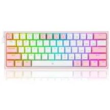 REDRAGON K617-RGB Fizz RGB Weiß/Pink USB-Tastatur Pink, Weiß