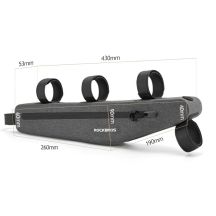 Rockbros Fahrradrahmentasche 1,5 l grau