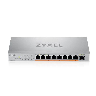 3. Zyxel XMG-108HP 9p PoE-Switch (PoE++: 8) 100W Unmanaged Multigigabit