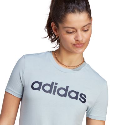 15. adidas Loungewear Essentials Slim Logo Tee adidas W IM2832