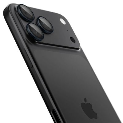 3. Spigen Optik.tR EZ Fit Kameraschutz für iPhone 14 Pro / Pro Max / 15 Pro / Pro Max - Titanblau 2 Stk.