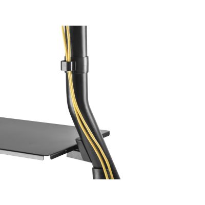 7. Flachbildschirm-/Videokonferenzwagen – Besonders robust – Abschließbar – Kunststoff, Edelstahl, Aluminium – Bildschirmgröße: 94–203 cm (37–80 Zoll)