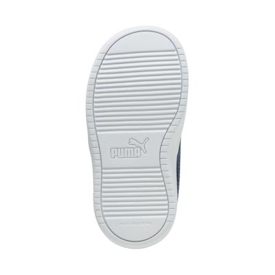 6. Puma Rickie AC+ Inf Kinderschuhe weiß und blau 384314 44