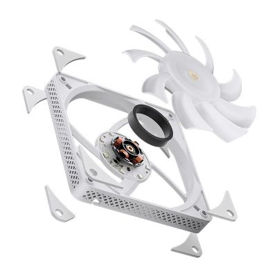 18. Jonsbo HX6200D Prozessor-Luftkühler 12 cm Weiß 1 Stück.