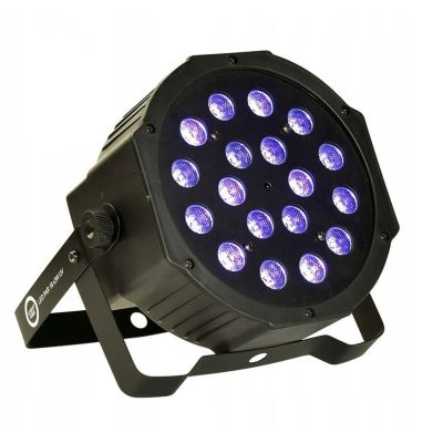 LIGHT4ME LED PAR 18x3W UV-Ultraviolett-Reflektor