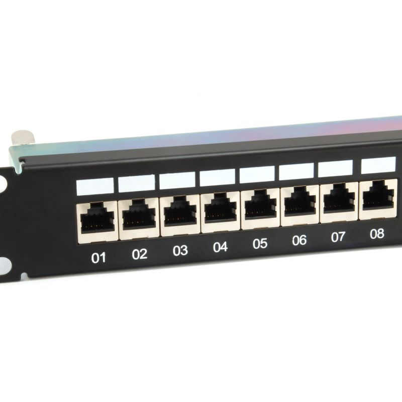 3. equip Pro - Patchpanel - CAT 6a - RJ-45 x 24 - 1 HE - 48,3 cm (19 Zoll)