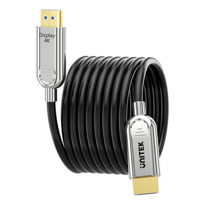 9. UNITEK HDMI-Lichtwellenleiterkabel 2.0 AOC 4K 60Hz 20M