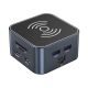 3. Hub USB-C 12 in 1 Wozinsky WHBC09Y8S multifunktional, mit kabelloser Ladefunktion, Aluminium, mit 15 cm Kabel - grau